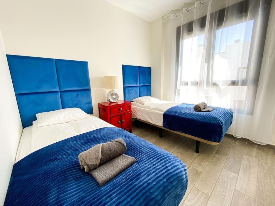Sunny Luxury Apartment With Two Great Sunny - Level Terraces, Two Swimming Pools, In A New Complex Pueblo Majorero, Close To Fuerteventura Golf Club, Next To The Beach , Atlantico Shopping Mall And Casino In Caleta De Fuste Esterno foto